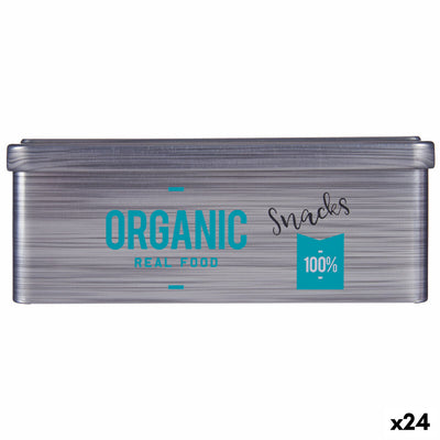 Kinvara Organic Gray Snacks Jar (24 Units)