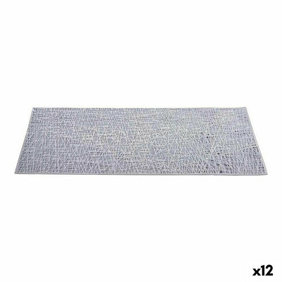 Kinvara Trivet AR2103275 Silver Plastic 45 x 0.01 x 30 cm (12 Units)