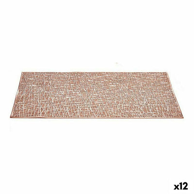 Kinvara Placemat AR2103274 Pink Plastic 45 x 0.01 x 30 cm (12 Units)