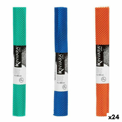 Kinvara SJ-A104-2 Blue Non-Slip Mat 45 x 100 cm (24 Units)