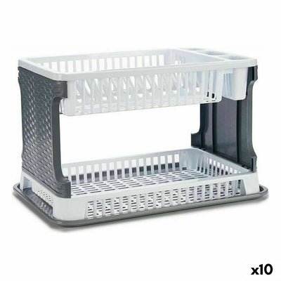 Kinvara TP7071-1 White Sink Drainer 44.5 x 30.3 x 27 cm (10 Pack)
