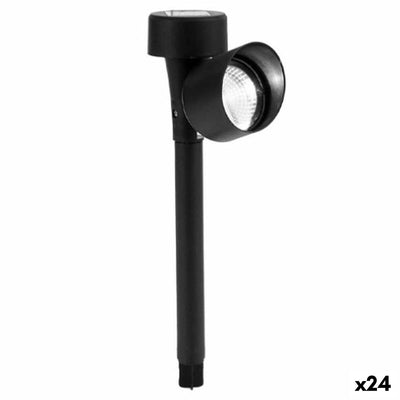 Solar lamp Ibergarden Black 12 x 26 x 5,5 cm (24 Units)