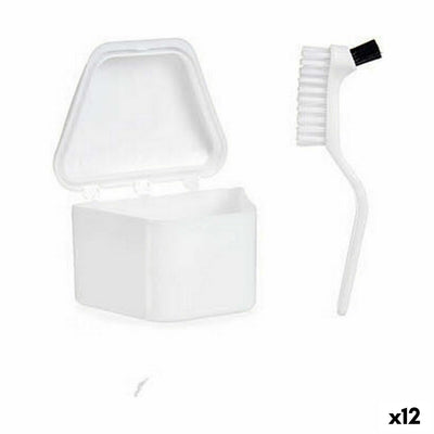 Beryl Denture Set 37589 White Polypropylene (12 Units)