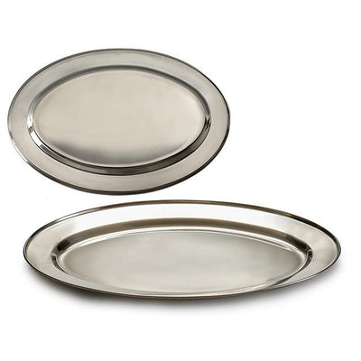 Kinvara Tray 2037-35 Silver Stainless Steel 35 x 2 x 23 cm (24 Units)