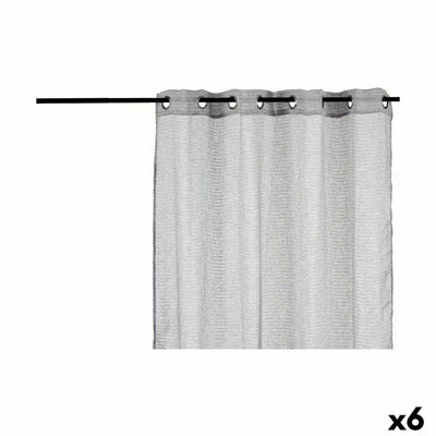 Cortina Gris claro 140 x 0,1 x 260 cm (6 Unidades)