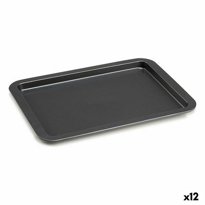 Kinvara CK56483-49 Baking Tray, Metal Grey, 48 x 3 x 33.5 cm (12 Units)