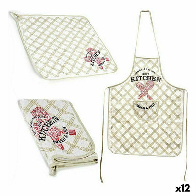 Kinvara 1105 White 2-Piece Kitchen Set