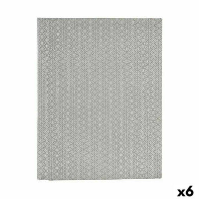 Mantel Kinvara ESTRELLA-G Gris Loneta 140 x 180 cm Antimanchas Estrella (6 Unidades)