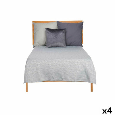 Quilt 180 x 260 cm Gray Rhombuses (4 Units)