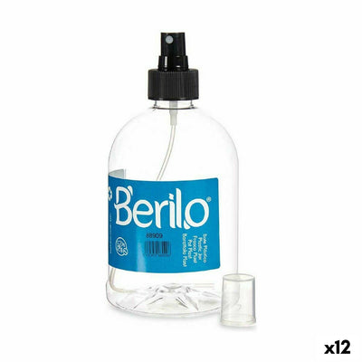 Beryl Sprayer BPPY0501BKCR Black Transparent Plastic 500 ml (12 Units)