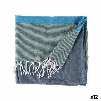 Multipurpose Foulard 160 x 200 cm Blue (12 Units)