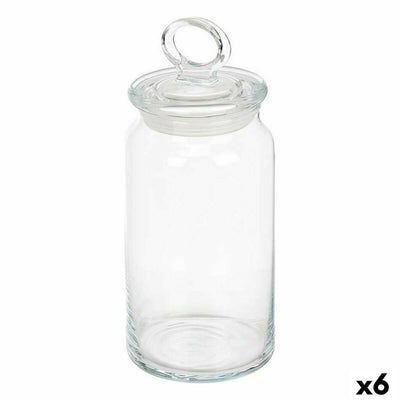 Tarro Pasabahce Kitchen Transparente 1,1 L (6 Unidades)