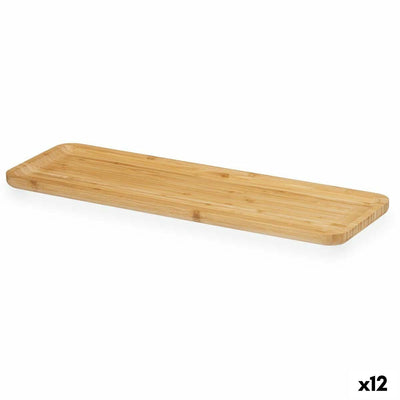 Kinvara CN-KT200062LA Brown Snack Tray 46 x 1.6 x 15 cm Snack (12 Units)