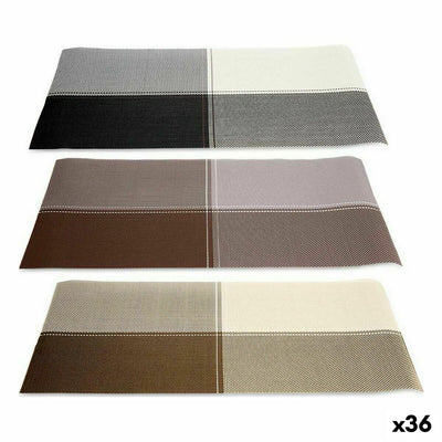 Kinvara TSL-2204F Trivet Brown Black Bronze 45 x 30 x 0.1 cm Checkered (36 Units)