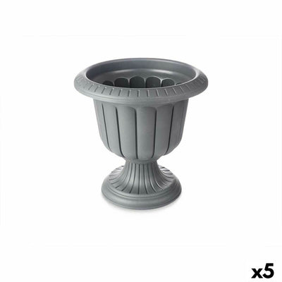 Ibergarden N00202102 Anthracite Plastic Cup Planter 47.6 x 47 x 47.4 cm (5 Units)