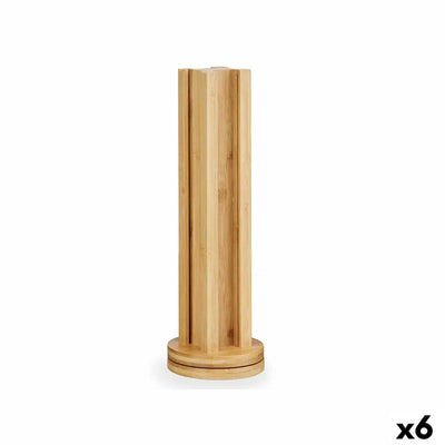 Kinvara CN-KT225036 Bamboo 36 Capsule Holder, Rotating, 11 x 11 x 34 cm (6 Units)