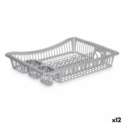Kinvara YMA04 1095 01 Silver Sink Drainer 46 x 8 x 36 cm (12 Units)