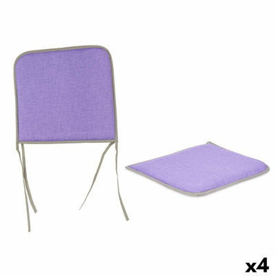 Chair cushions 38 x 2.5 x 38 cm (4 units)