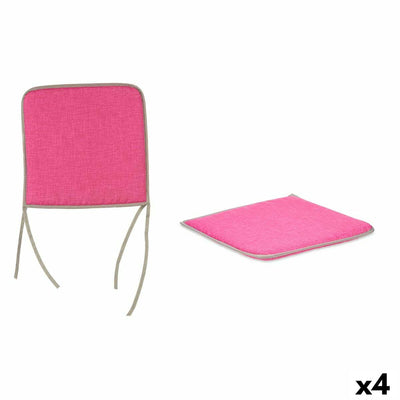 Chair cushions 38 x 2.5 x 38 cm (4 units)