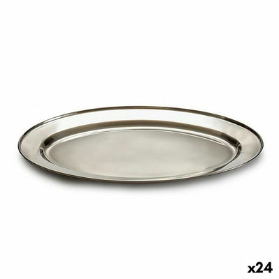 Kinvara Tray 2037-30 Silver Stainless Steel 30 x 2 x 20 cm (24 Units)