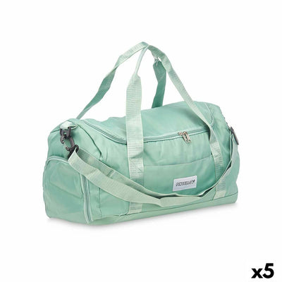 Sports Bag Pincello Green Cloth 46 x 25 x 28 cm (5 Units)