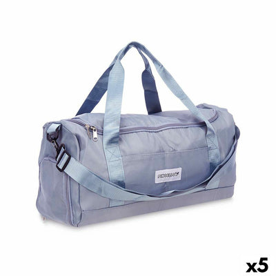 Sports Bag Pincello Blue Cloth 46 x 25 x 28 cm (5 Units)
