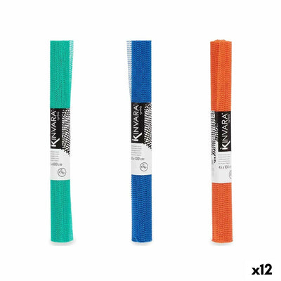 Kinvara SJ-A101-4 Green Purple Orange Rubber Non-Slip Mat 45 x 0.1 x 100 cm (12 Units)