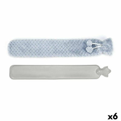 Hot Water Bottle Gift Decor Blue Plastic 2 L (6 Units)