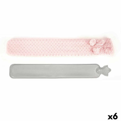 Hot Water Bottle Gift Decor Pink Plastic 2 L (6 Units)