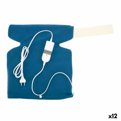 Electric Hot Water Bottle Gift Decor Blue Plastic 40 W Back Neck (12 Units)