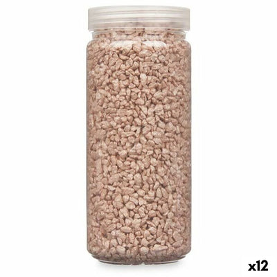 Piedras Decorativas Gift Decor Marrón 2 - 5 mm 700 g 6,5 x 15,5 x 6,5 cm 6,2 x 15,3 x 6,2 cm (12 Unidades)