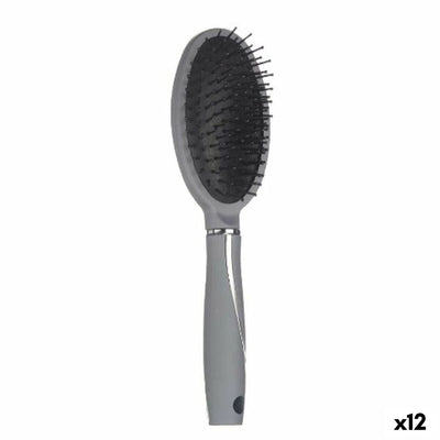 Brosse Berilo Gris Silicone Plastique (12 Unités)