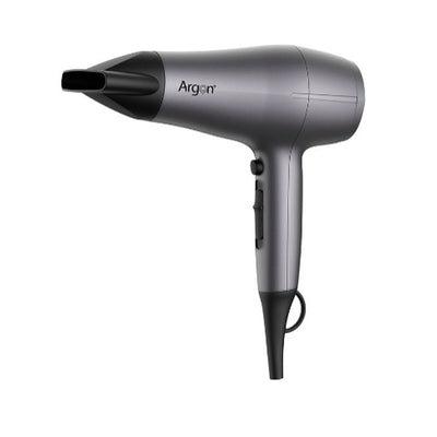 Secador de Pelo Argon Negro Plateado 2200 W