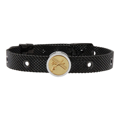 Unisex Bracelet Hairstylist Talent Jewels TJA-3-19-01-2-235 Black