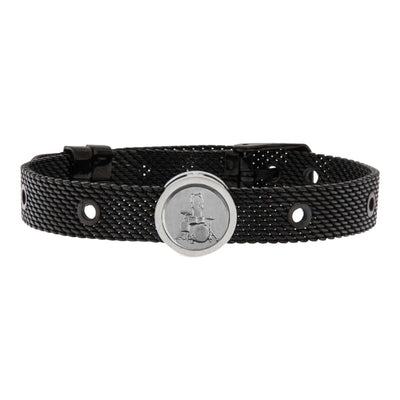 Unisex Bracelet Drummer Talent Jewels TJA-4-01-03-2-235 Black