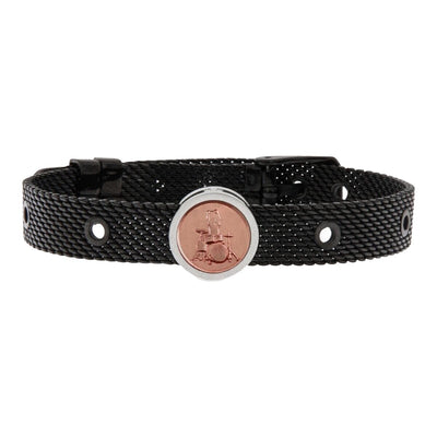 Unisex Bracelet Drummer Talent Jewels TJA-4-01-02-2-235 Black