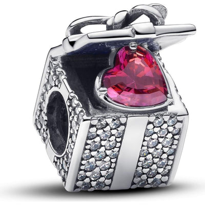 Abalorio Mujer Pandora SPARKLING GIFT BOX Plateado