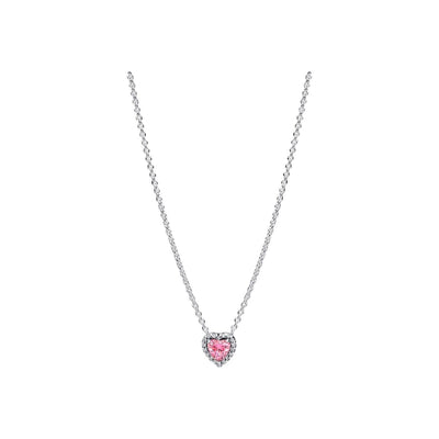 Pendentif Femme Pandora 398425C02-45 Argenté Rose