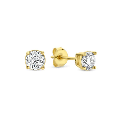 Boucles d´oreilles Femme New Bling HIN00336 Doré