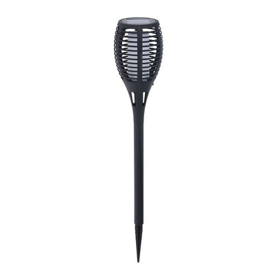 Estaca solar de jardín Progarden Negro Polipropileno Ø 10 x 58 cm Solar Efecto llama